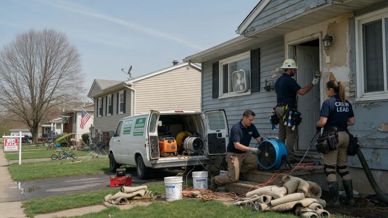 Flood Cleanup in Liberty Hill, TX near me