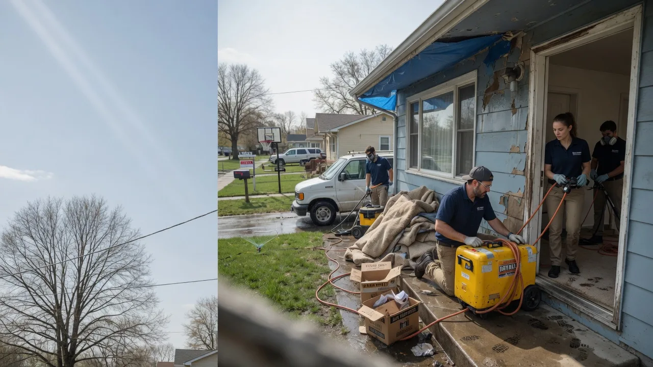 Basement Flood Cleanup in Liberty Hill, TX near me